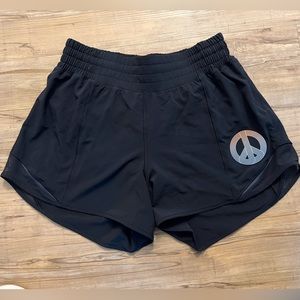 Lulu lemon x max happy running shorts